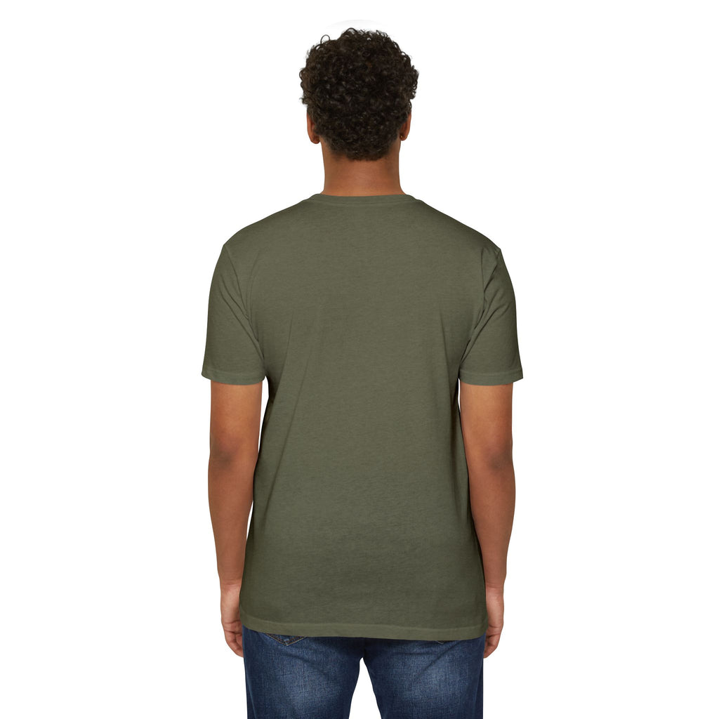 T-Shirt — Minimal 'Culture' Chest Logo Tee (Cream)