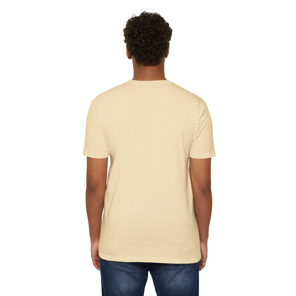 T-Shirt — Minimal 'Culture' Chest Logo Tee (Cream)