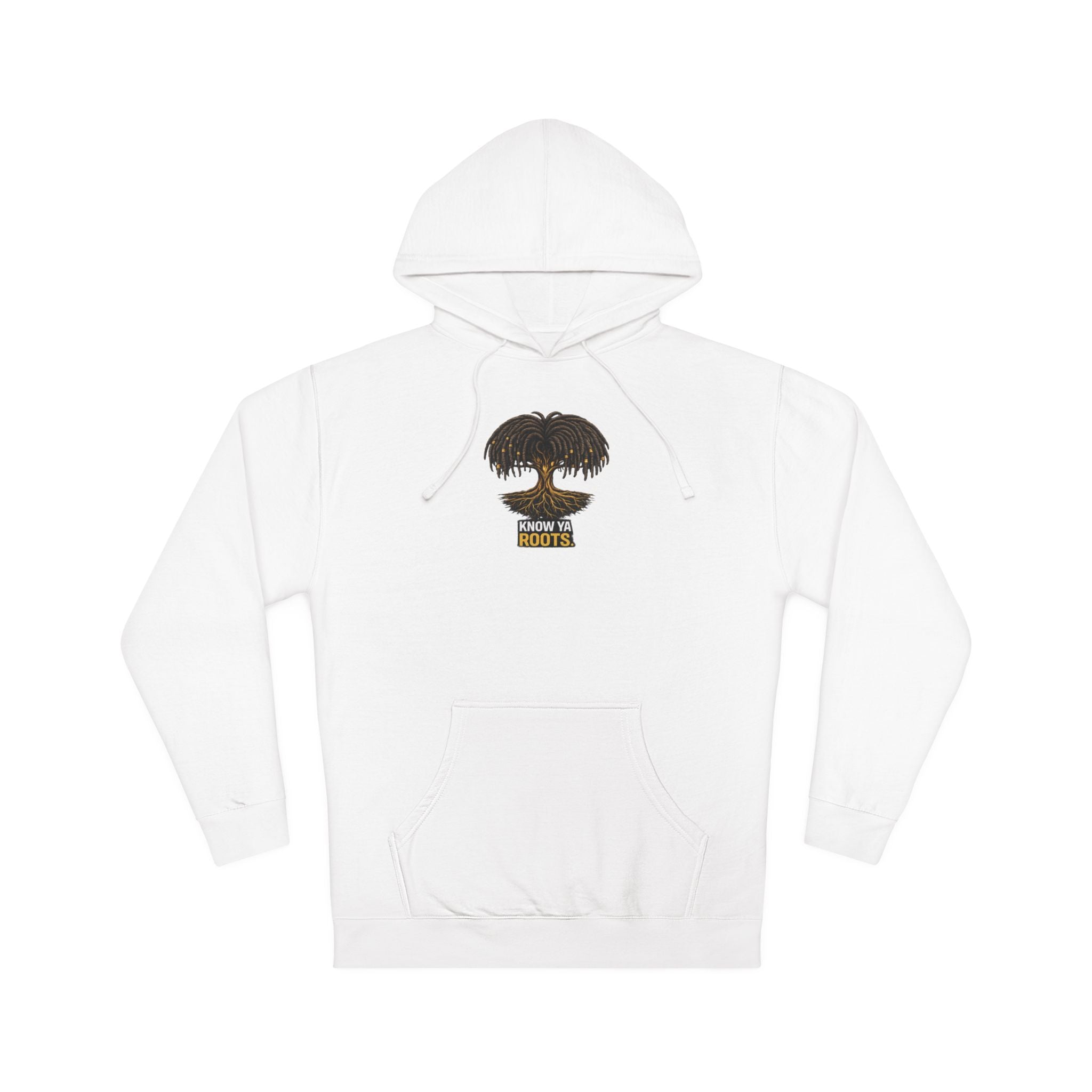 Hoodie — Black Palm Tree Graphic "Good Vibes" Sweatshirt