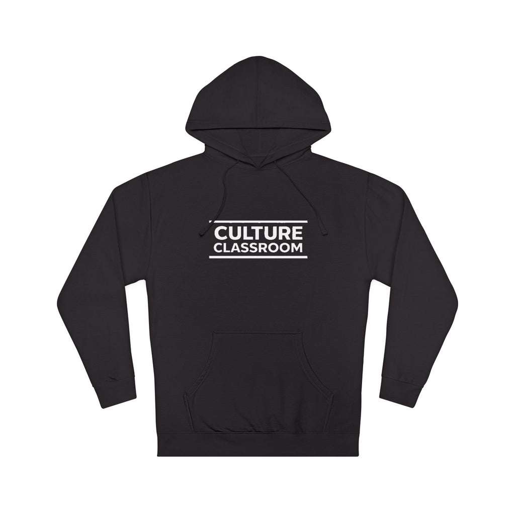 White Classic Hoodie - Comfortable Plain Pullover Sweatshirt