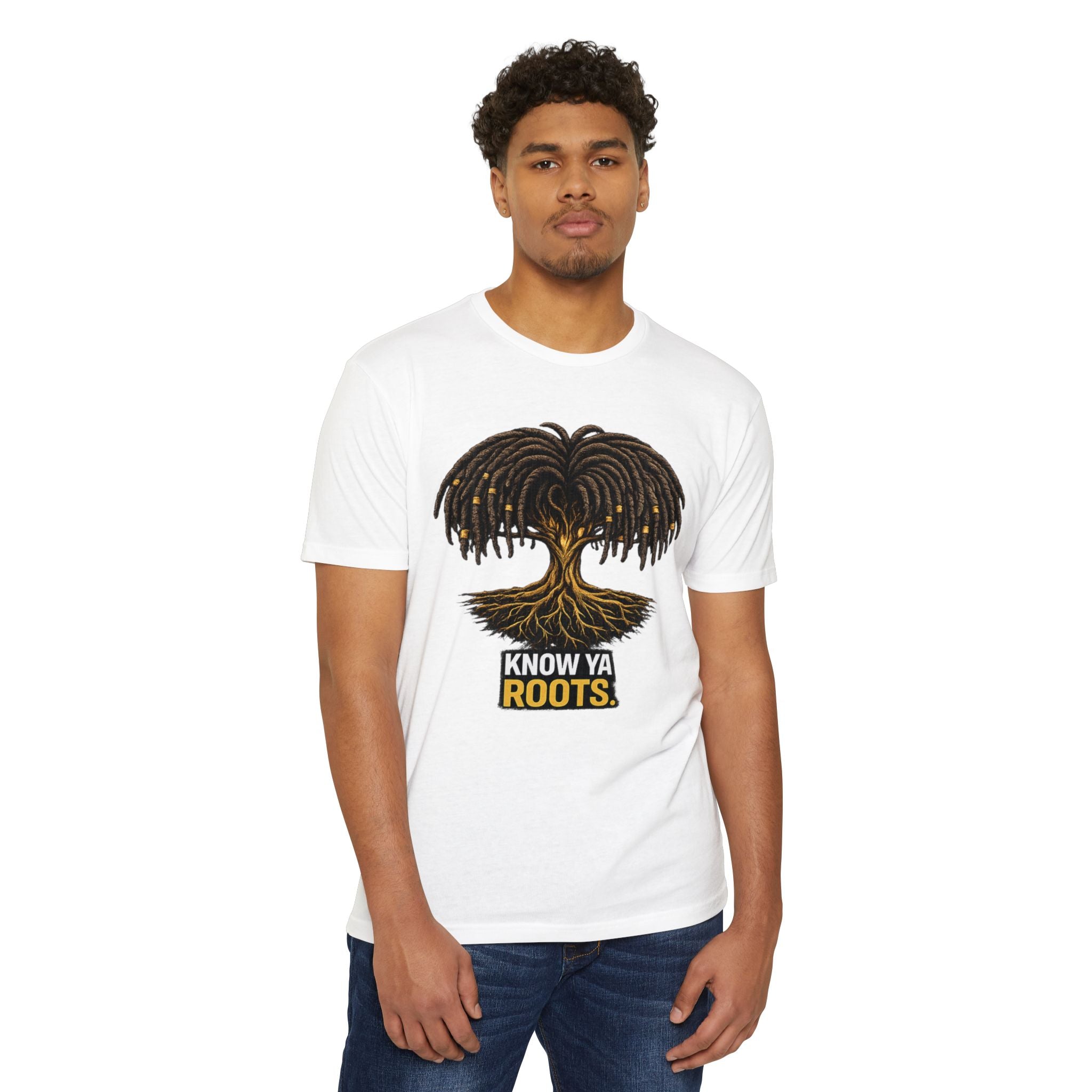 Know Ya Roots tree graphic T-Shirt |