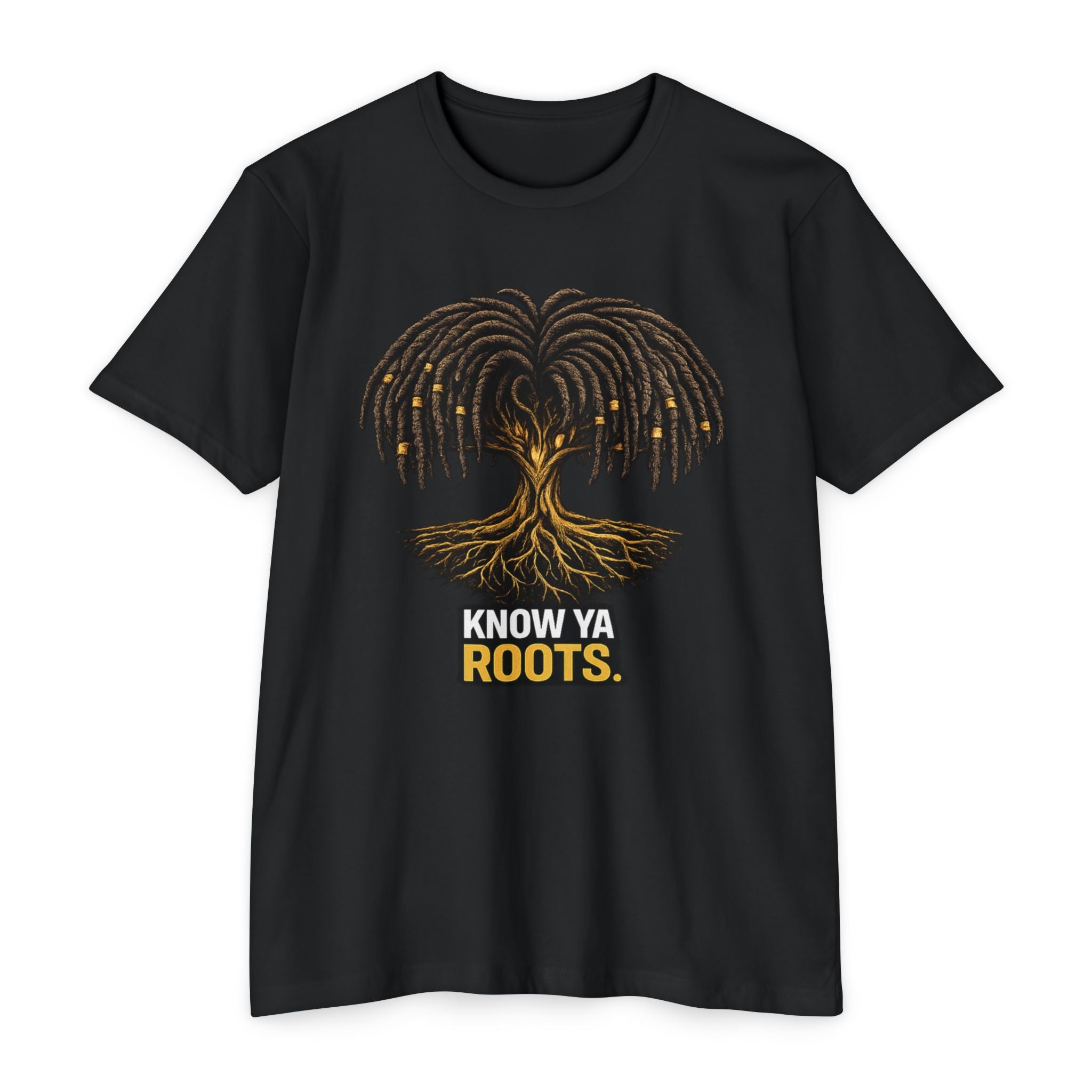 Know Ya Roots tree graphic T-Shirt |