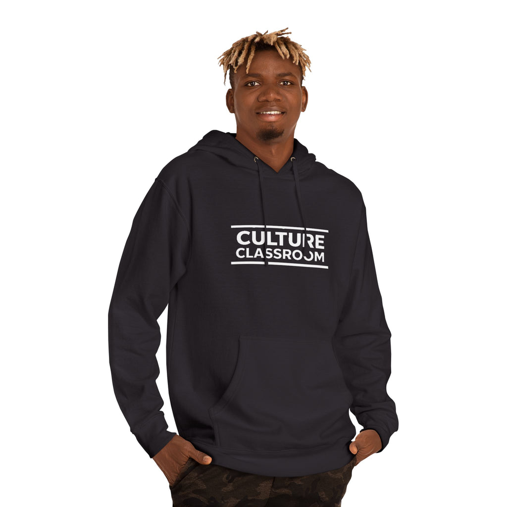 White Classic Hoodie - Comfortable Plain Pullover Sweatshirt