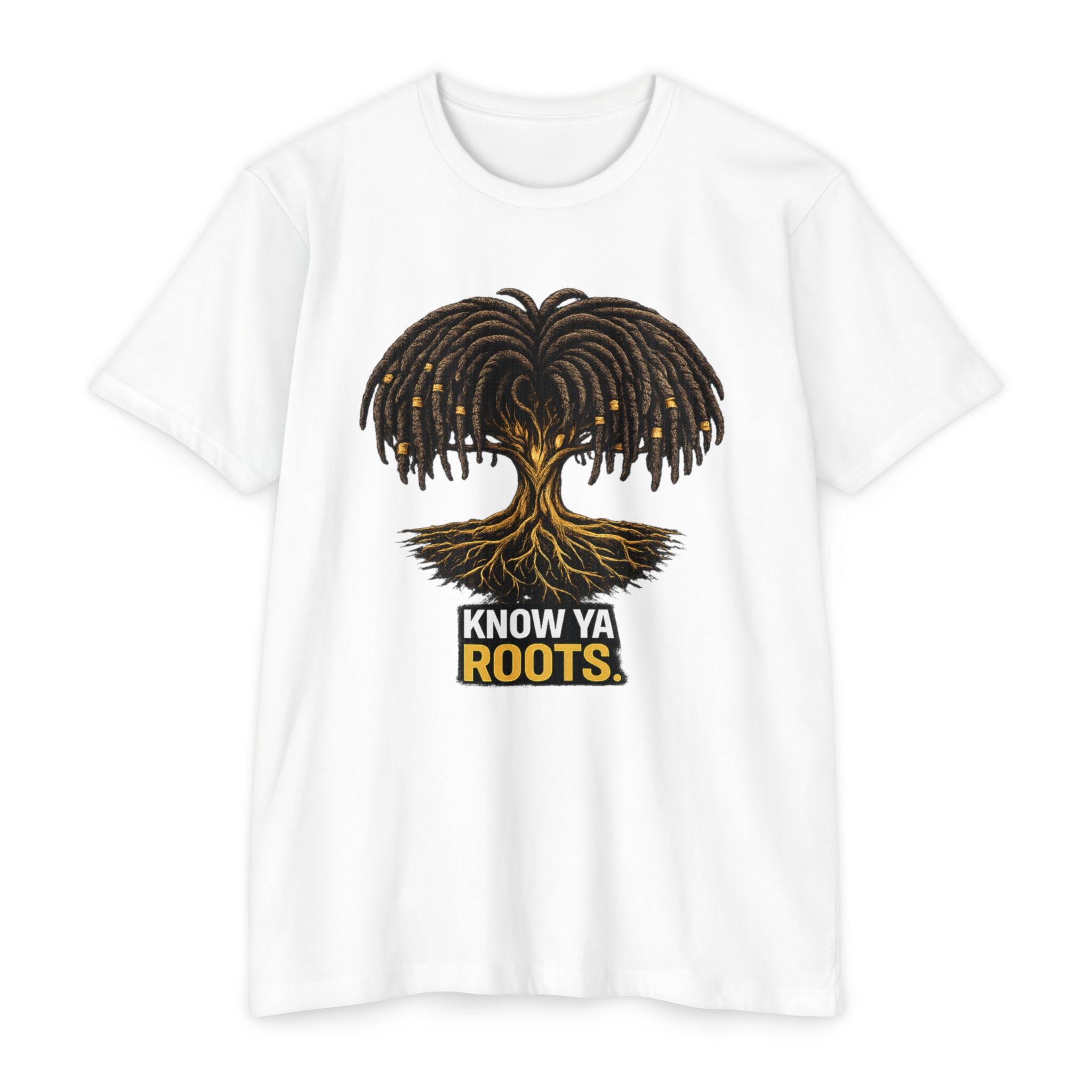 Know Ya Roots tree graphic T-Shirt |