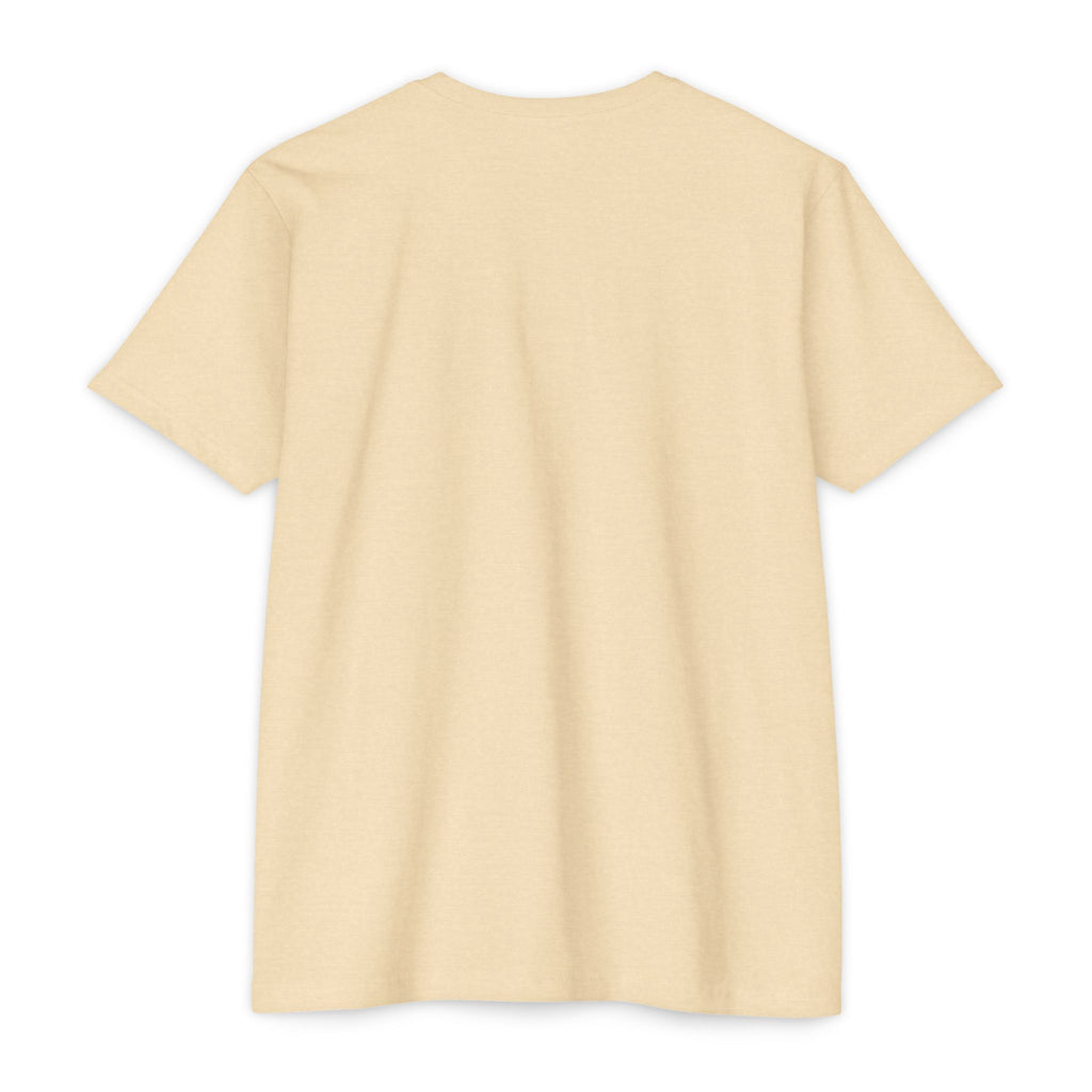T-Shirt — Minimal 'Culture' Chest Logo Tee (Cream)